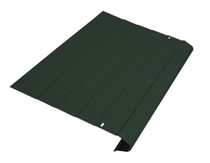 Forest Green gutter protection